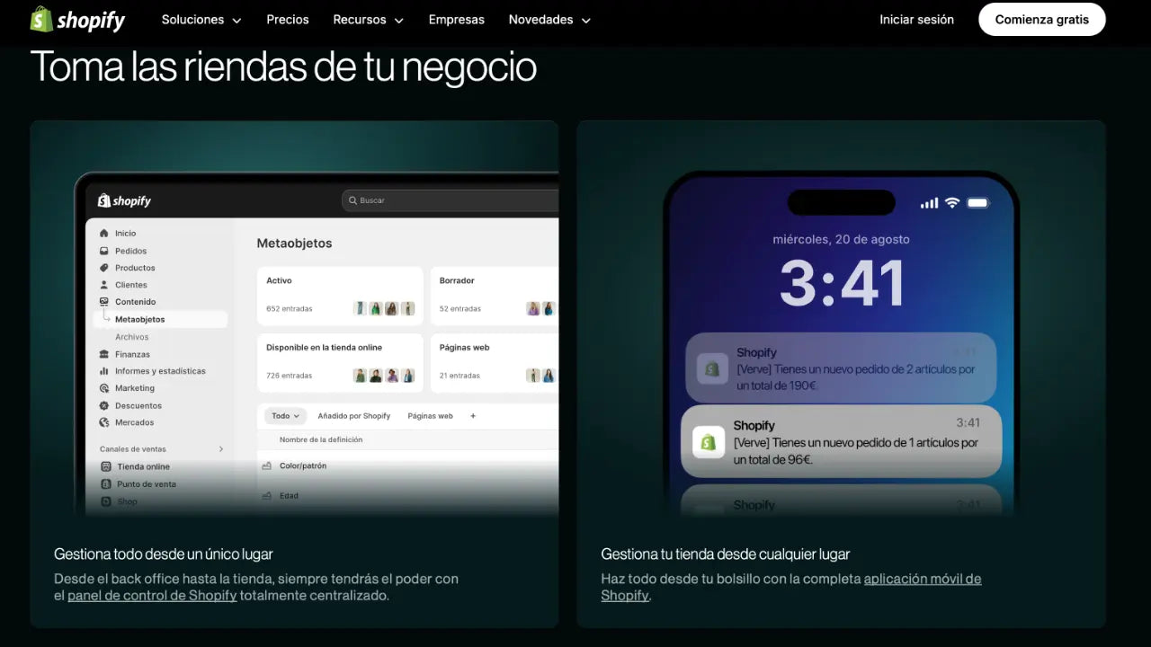 ¿Es mejor Shopify o Wix?