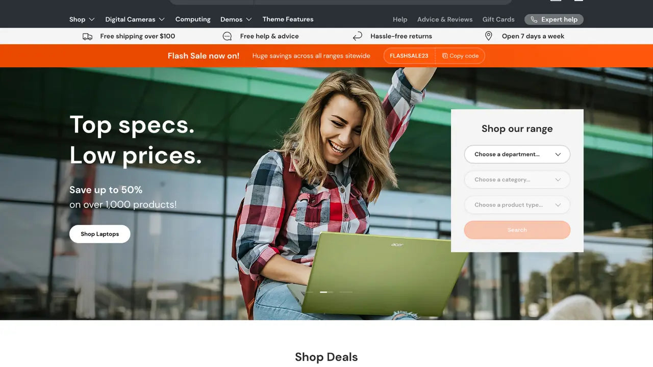Mejores TEMAS Shopify