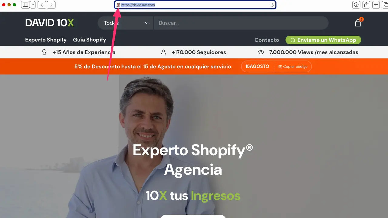Cambiar FAVICON Shopify