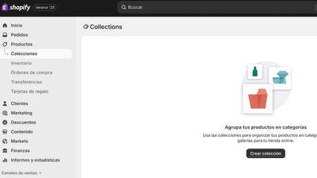 COLECCIONES INTELIGENTES Shopify