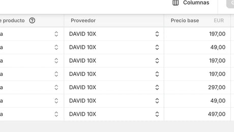 Cómo cambiar Precios MASIVAMENTE en Shopify