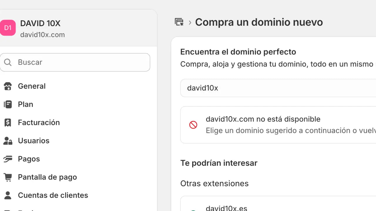 Cómo Comprar un Dominio en Shopify
