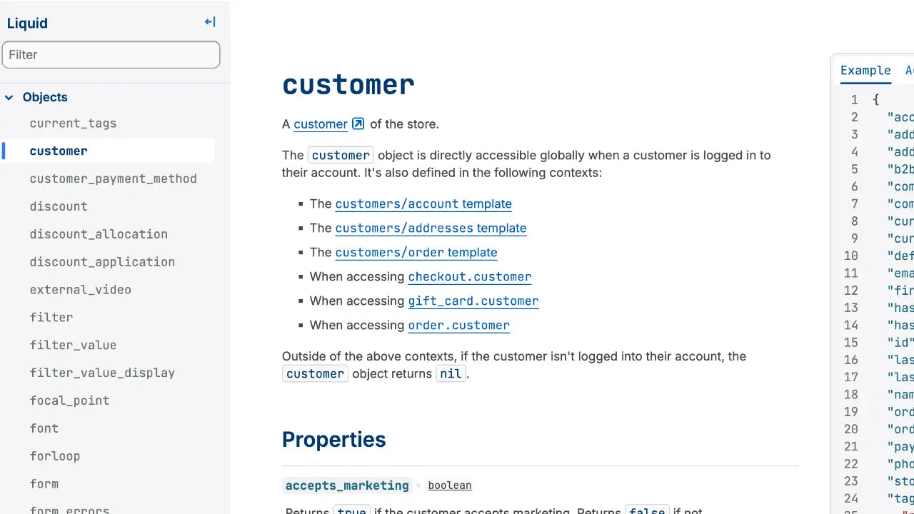 Cómo detectar por código a un Cliente Shopify