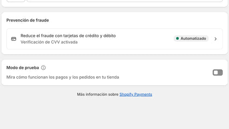 Cómo hacer un PEDIDO DE PRUEBA en Shopify