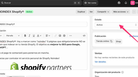 Cómo OCULTAR PRODUCTOS en Shopify