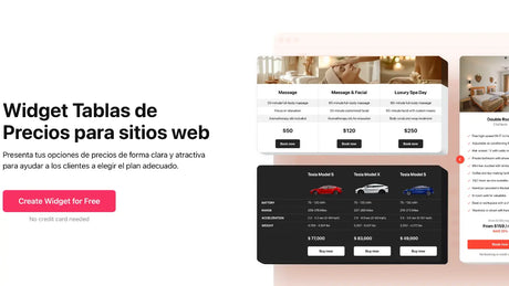 Cómo poner una tabla de Planes de Precios en Shopify