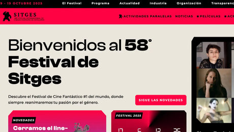 ¿Cuál es la Programación del Festival de Cine de SITGES 2025?