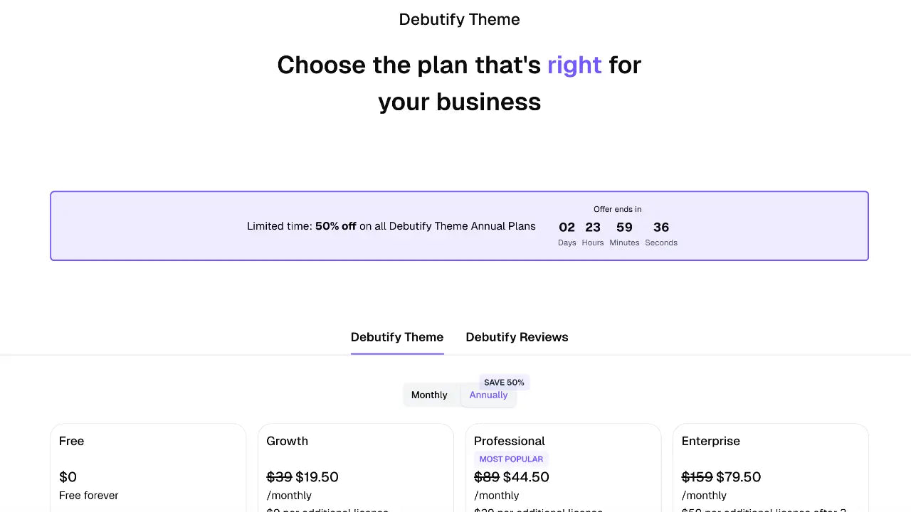Debutify GRATIS