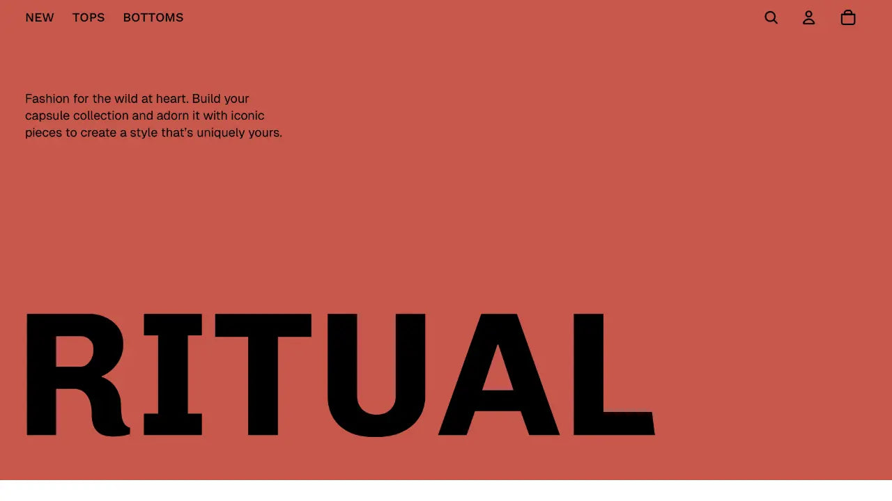 Shopify RITUAL Theme