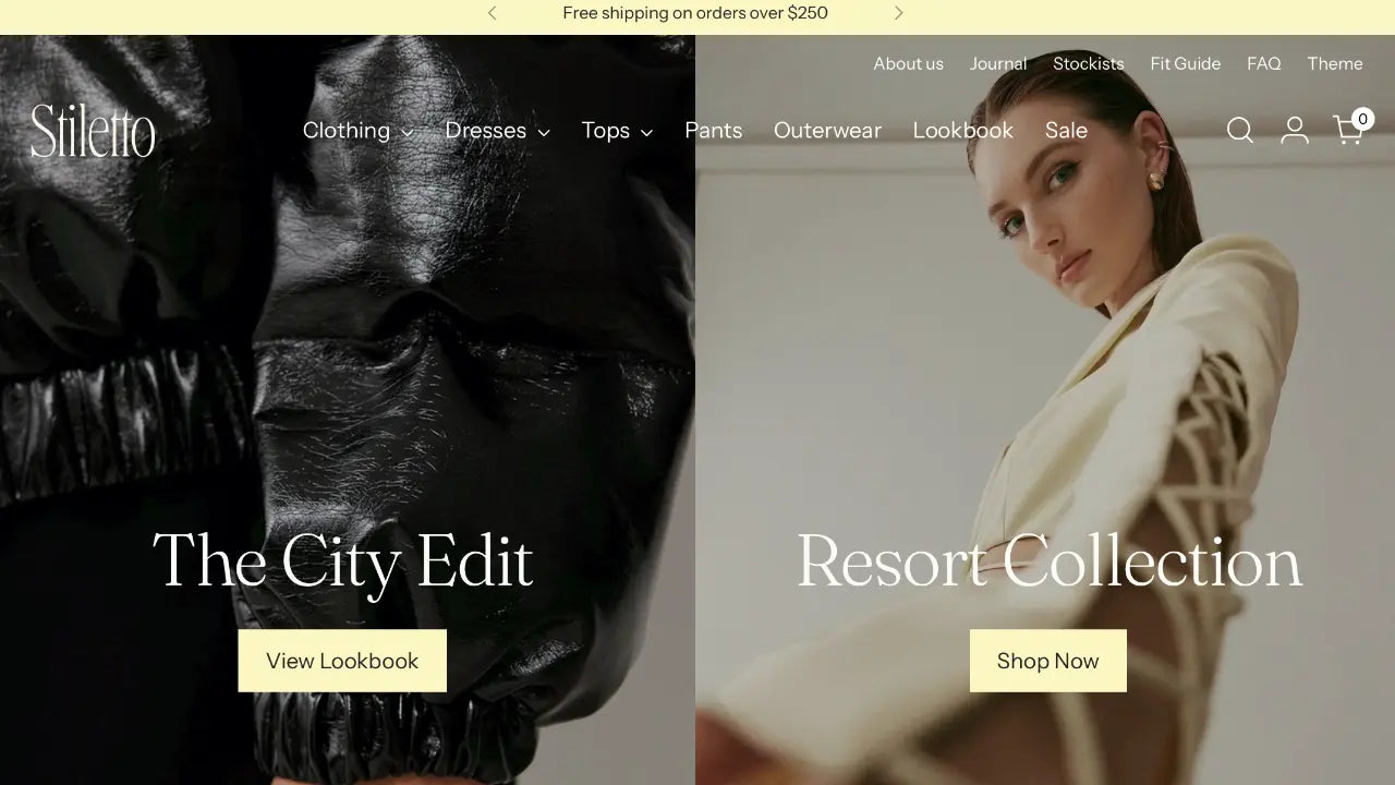 Shopify STILETTO Theme