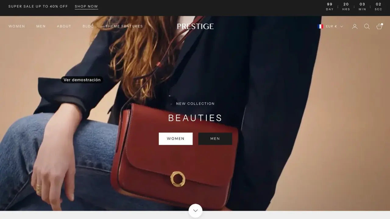 Tema Shopify PRESTIGE