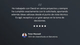 Consultor Shopify Testimonio