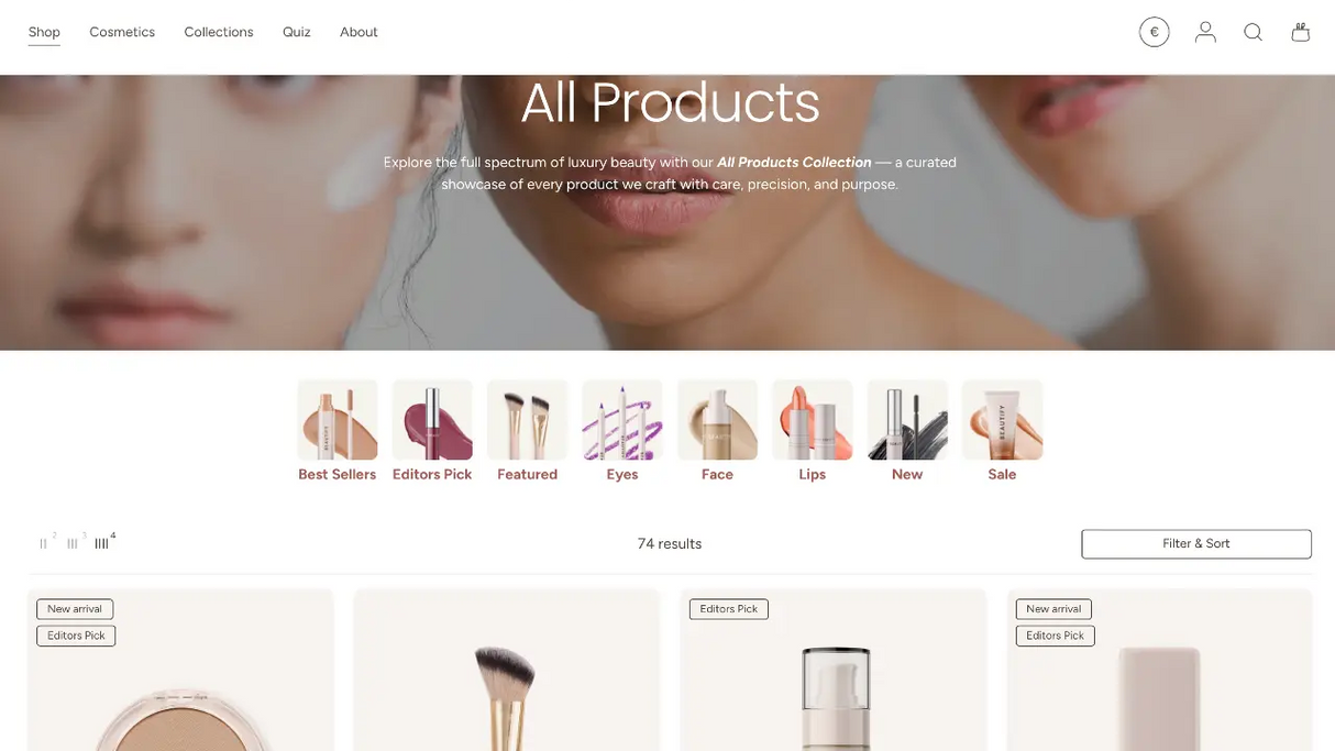 Diseñador Página Web Shopify